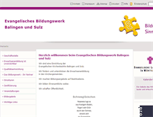 Tablet Screenshot of bildungswerk-bl-sulz.de